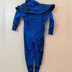 Blue Ninja Kids Costume